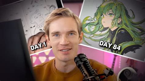 pewdiepie|I Drew Every Day for 100 DAYS! .
